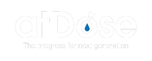atDose Logo White